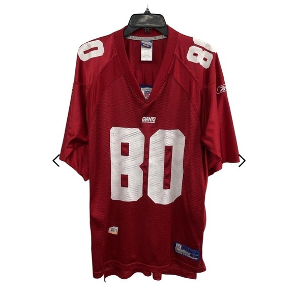 Reebok Other - Reebok NFL New York Giants Jeremy Shockey 80 Jersey Red Nylon Mens Large